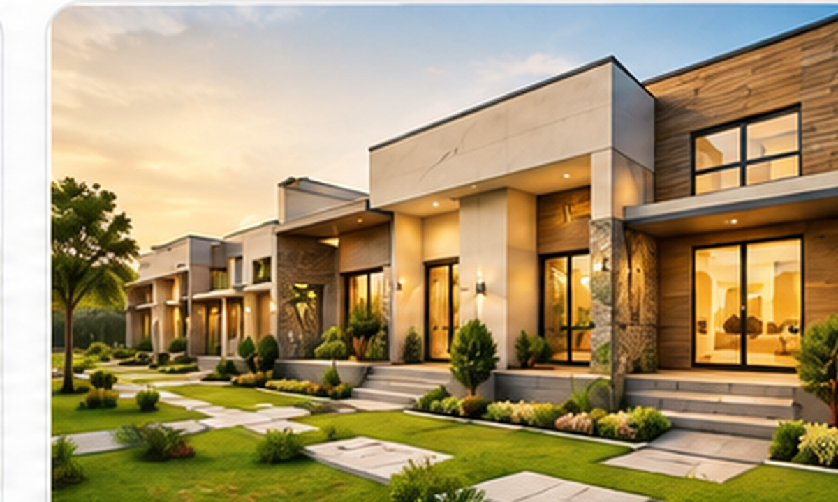 Bungalow and rowhouse construction in Ujjain