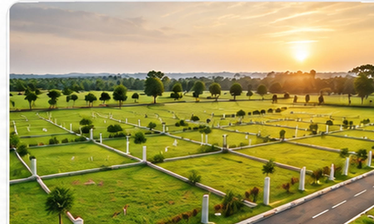 Farmhouse land development in Ujjain